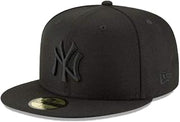 New Era New York Yankees Black on Black Basic 59FIFTY Fitted