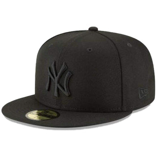 New York Yankees Black on Black Basic 59FIFTY Fitted by New Era – Black, Model 40828