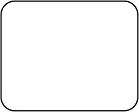 White Labels Rectangular - 1 1/4"L x 1"H 1000 Per Roll
