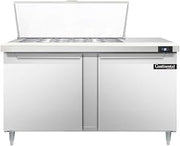 DL60-18M Designer Line Mighty Top Sandwich Unit, 60" W, With 18 Pan Top Openings