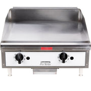 24" Thermostatic Control Gas Griddle by Toastmaster – Stainless Steel, Stainless, Model TMGT24