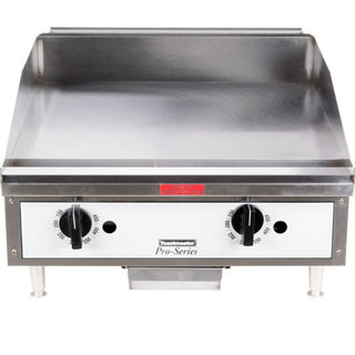 24" Thermostatic Control Gas Griddle by Toastmaster – Stainless Steel, Stainless, Model TMGT24