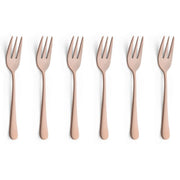 Amefa Black / Cake forks, 6 pieces. / klein Dessert Forks