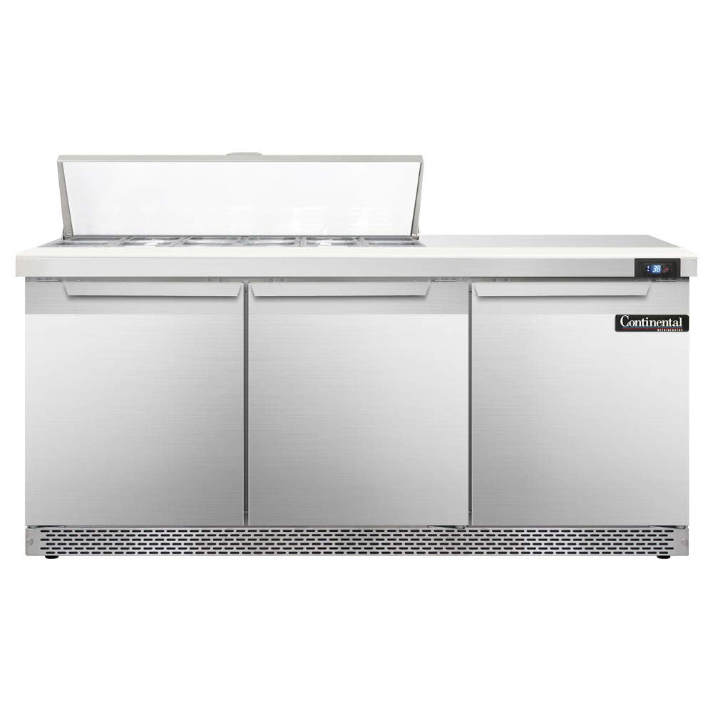 SW72-12-FB Sandwich Unit by Continental Refrigerator – 20.6 cubic_feet