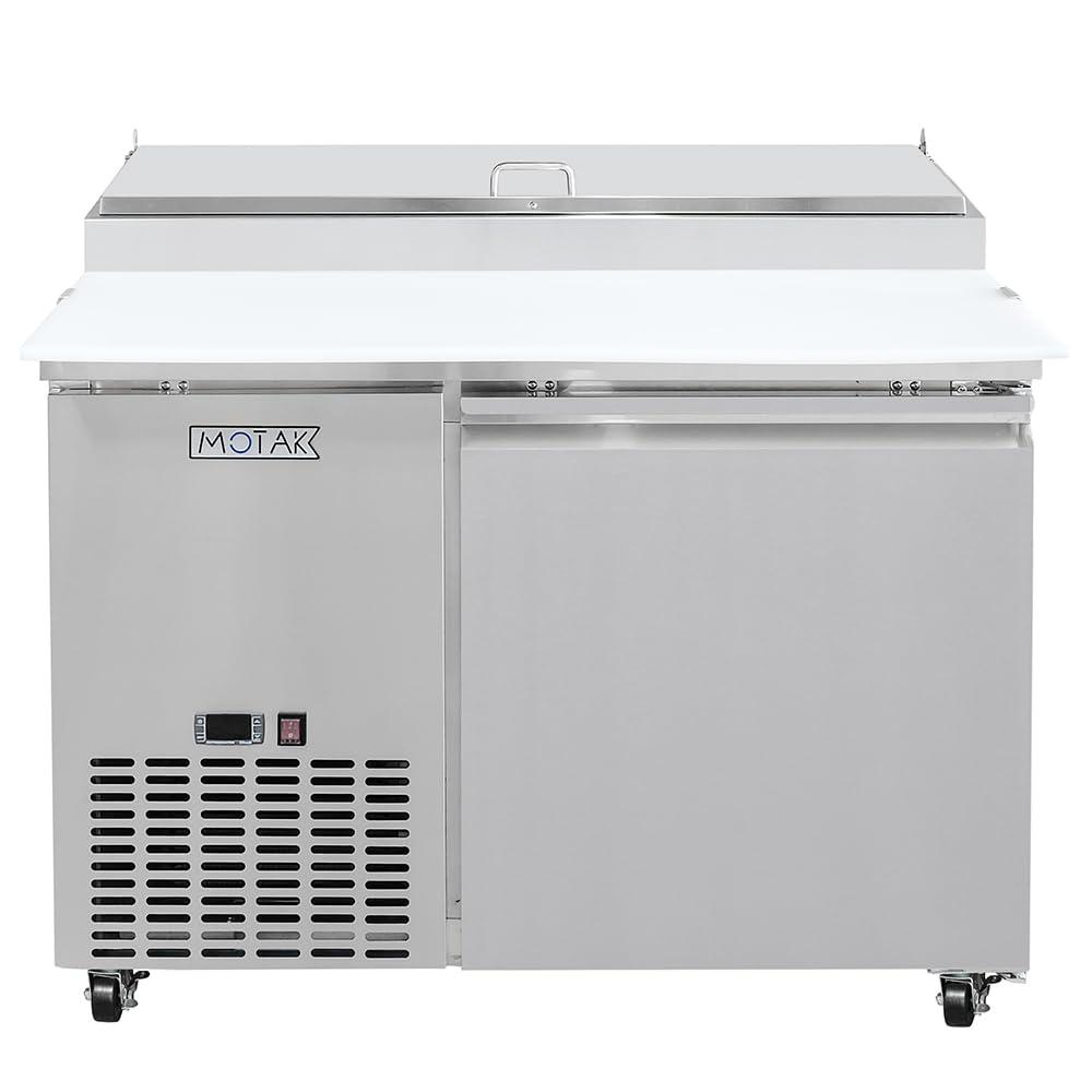 44 1/2" Pizza Prep Table w/Refrigerated Base by MOTAK – 50.00x37.01x45.67, In Description, Check Images, Model MPR-44-X