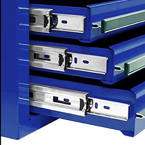 Homak Blue / 41 Inch - 9-Drawer Roller Cabinet / 1 Tool Chests & Cabinets