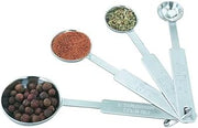 Vollrath Four-Piece Measuring Spoon Set, Silver (CECOMINHK10084)