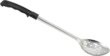 Winco 15" Prime Stainless Steel Basting Perforated Spoon