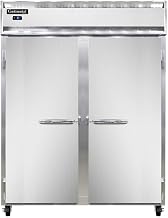 2FES Extra-Wide Two Section Reach In Freezer, 57" W, Shallow Depth