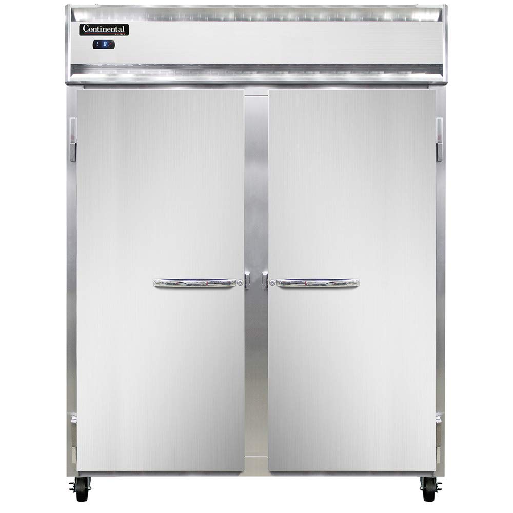 2FES-SS Extra-Wide Two Section Reach In Freezer by Continental Refrigerator – Commercial Grade