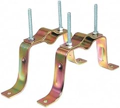 Wall Mount, 4" W, Heavy Duty,PR BR4XD - 1 Each