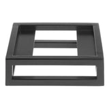 Sixth Size Black Housing - 2"H by HUBERT – Metal, Black