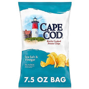 Cape Cod Sea Salt & Vinegar / 7.5 Ounce (Pack of 1) / 1 Potato