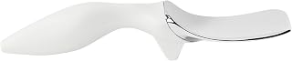 Tovolo Ice Cream Spade Heavy Duty Zinc Alloy Dishwasher Safe Ice Cream Paddle Spade for Shaping Cutting Serving Gelato Sorbet Cookie Dough, Non Slip Ergonomic Handle Ice Cream Spade, White
