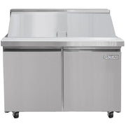 46 7/8" Mega Top Sandwich/Salad Prep Table w/Refrigerated Base by MOTAK – 51.97x38.98x49.21, In Description, Check Images, Model MST-48-18-X