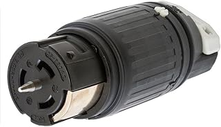 Hubbell CS8364C Locking Connector, 50 amp, 3 Phase 250V, 3 Pole 4 Wire