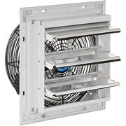 10" Exhaust Ventilation Fan With Shutter by CD-2 – Alloy Steel, Gray, Model 248448