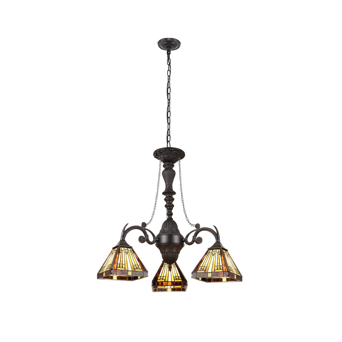 CH33359MR24-DC3 Chandelier by Chloe Lighting – Green, Blue, Brown
