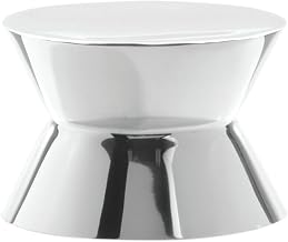 HUBERT Pedestal Display Riser Stainless Steel - 6"Dia x 4"H