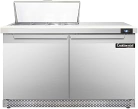 DL48-8-FB Designer Line Sandwich Unit, 48" W, With 8 Pan Top Openings & Front Breathing