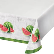 Creative Converting Farm Fresh Watermelon Paper Tablecloth