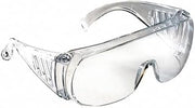 Radians 360-C"Chief" Over The Glass Safety Spec, Standard, Clear, Pack of 12
