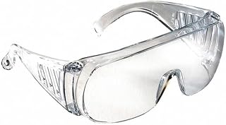 Radians 360-C"Chief" Over The Glass Safety Spec, Standard, Clear, Pack of 12