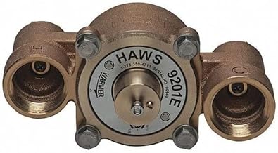 Haws 9201E Emergency Thermostatic Mixing Valve, 31 gpm Flow Rate