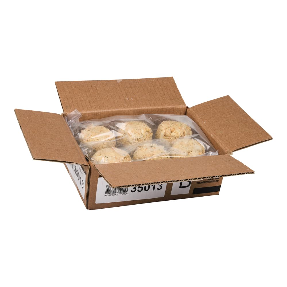 Phillips Frozen Signature Crab Cake by Phillips Foods – 1 Count (Pack of 12), Pack of 12