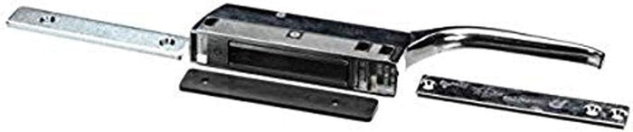 11-1/2" L Chrome Plated Die Cast Heavy Duty Magnetic Edgemount Latch with Offset Handle