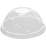 Karat C-KDL87-PET 5 oz PET Food Container Dome Lids (Case of 1000)