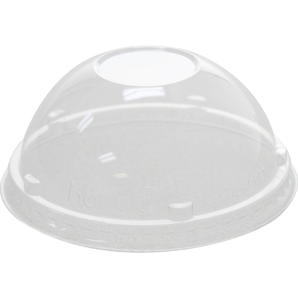Karat C-KDL87-PET 5 oz PET Food Container Dome Lids (Case of 1000)