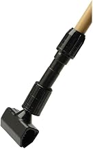 HUBERT Mop Handle for 5"W Mop Head Natural Wood Clincher Style- 60"L