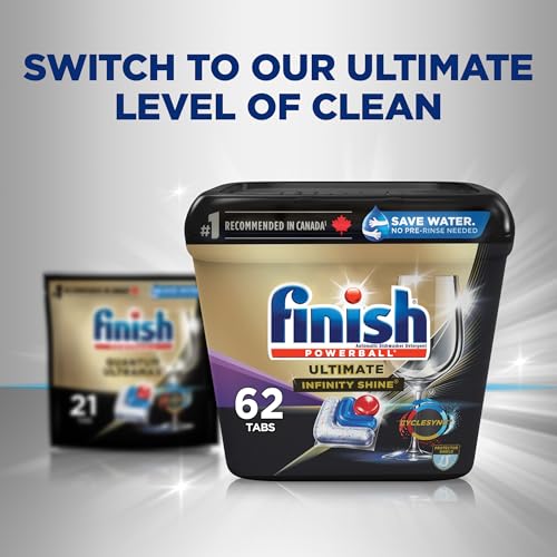 Finish 21.0 / 1 Count (Pack of 21) / Clear Dishwasher Detergent