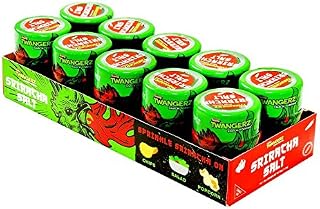 Twangerz Snack Topping, Lime, 1.15 Ounce Shaker (Pack of 20)