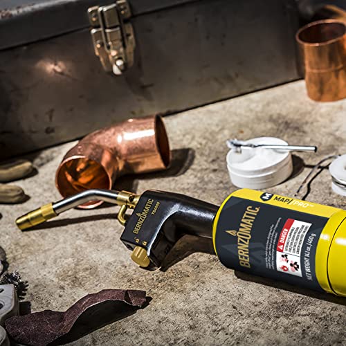 Bernzomatic 2 Pack TS4000 Torch / Gold / 1 Propane Torches