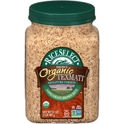 RiceSelect 32 Ounce (Pack of 4) / Organic Texmati Brown / Brown Brown