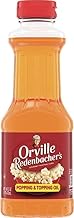 Orville Redenbacher’s Popping & Topping Buttery Flavored Popcorn Oil, 16 FL OZ Bottle (6 Pack)