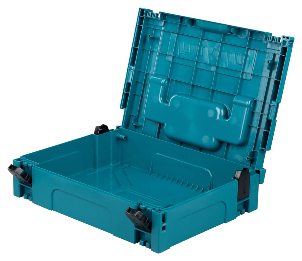 Interlocking Case by Makita – 4-3/8" x 15-1/2" x 11-5/8", Plastic, Black, Model 821549-5