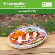 Responsible Products Clear Lids 20 oz (300 Count) / Clear / Casual Bowls
