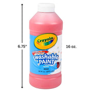 Crayola Red / 1 / 16 Fl Oz (Pack of 1) Tempera & Poster Paint