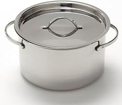 American Metalcraft MPL24 Stainless Steel Mini Pot with Lid, 24 oz.