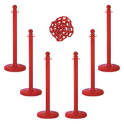 Mr. Chain 2.5 inches Dia. / Red / 1 Chain Barriers