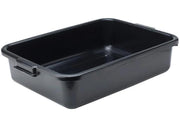 5" Black Bus Box Dish Tub for Restaurants by Winco – 5", Plastic, Black, Model pl-5k