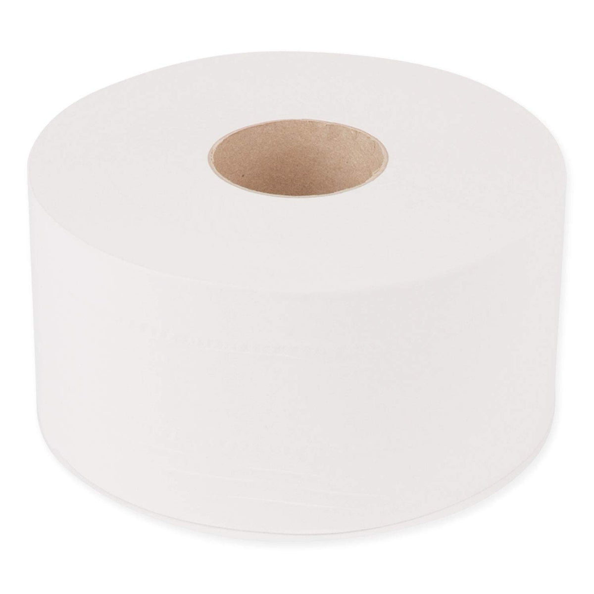 Advanced Mini-Jumbo Roll Bath Tissue by Tork – 12 Count (Pack of 1), wood, White, Model 12024402