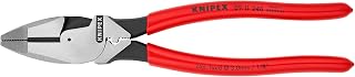 KNIPEX 09 11 240 SBA High Leverage Lineman Pliers New England with Tape Puller and Crimper