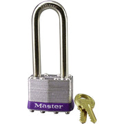 1KALJ Outdoor Padlock with Key by Master Lock – 1LJ, Alloy Steel, Silver, Model 1DLJ