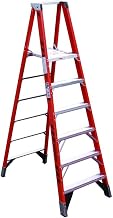 Werner (P7408) Platform Ladder, Fiberglass