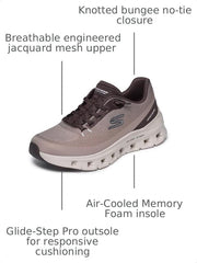 Women's Glide-Step Pro Soft Mirage by Skechers – Brown, Model 150437