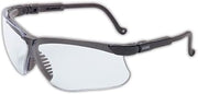 Uvex S3200X Genesis Series Safety Glass with Black Frame, Capacity, Volume, Standard, with Anti-Fog Coating, Clear